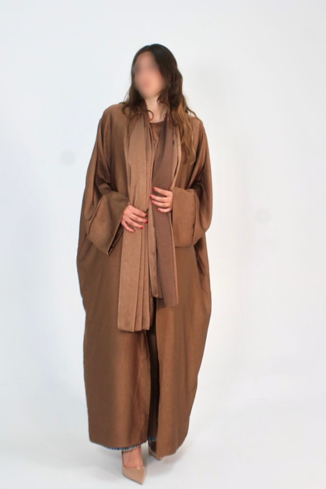 AMARA Abaya set - Brown
